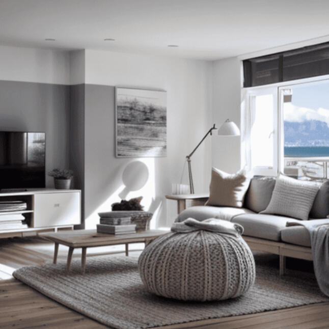 Optimisation rapide des photos immobilières – Koubou Intérieur d’un appartement lumineux, optimisé avec Koubou pour des annonces plus attractives en un temps record.